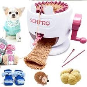lot 3737 image: Sentro Knitting Machine Magic Loop Loom Model 841-1