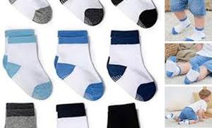 lot 4036 image: Baby Boy Grip Socks Bundle
