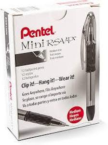 lot 4125 image: Pentel Mini RS-VP Ballpoint Pens Set