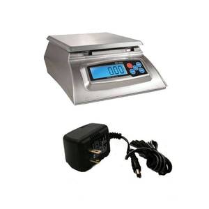 lot 1331 image: My Weigh KD-8000 Digital Food Scale, Stainless Steel, Silver