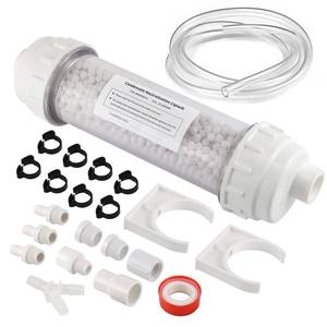 lot 1340 image: Condensate Neutralizer Kit Compatible with Rinnai 804000074 - High Stability Microporous Pellets for pH Neutralization, COD Reduction & Water Heater System Efficiency
