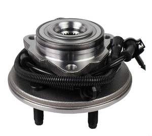 lot 1341 image: Autoround 515050 Front Wheel Hub and Bearing Assembly Fit for Ford Explorer 2002-2005, Lincoln Aviator 03-05, Mercury Mountaineer 02-05, 5 Lugs wABS