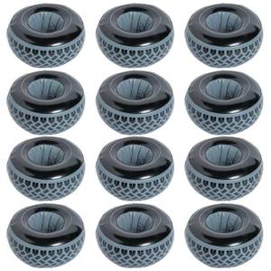 lot 2126 image: Fun Express Inflatable Tire Decoration Set of 12-8 Racing Car Birthday Party Decorations  Hot Wheels Theme Party Supplies for Kids Race Car Birthday Celebrations & Table Decor