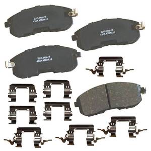 lot 2134 image: Bendix Premium SBC430A Ceramic Front Brake Pads for Select Models INFINITI G35, I30, Nissan 350Z, Altima, Juke, Maxima, Sentra, Tiida