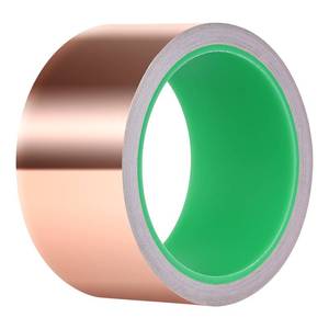 lot 2143 image: Kirecoo Copper Tape, Copper Foil Tape (2inch X 33 FT) with Conductive Adhesive for Guitar, EMI Shielding, Crafts, Electrical Repairs and Grounding