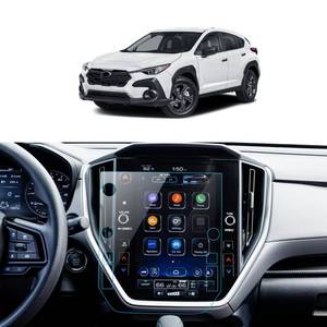 lot 4197 image: LANTU Crosstrek Matte Screen Protector for 2024 2025 2026 Subaru Crosstrek (PremiumSportLimitedWilderness) Accessories Navigation Screen Protector Tempered Glass Anti-Glare 11.6