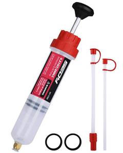 lot 4275 image: SEDY Fluid Extractor - 200cc Multi-Purpose Syringe, Oil Suction Pump, Manual Extraction and Filling Pump, Automotive Oil Syringe