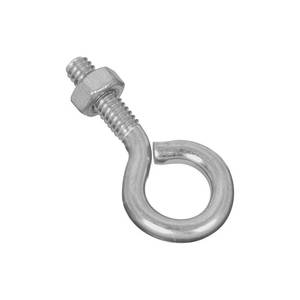 lot 4289 image: National Hardware N221-085 2160BC 14in. x 2in. Eye Bolt, Zinc Plated 6-Pack