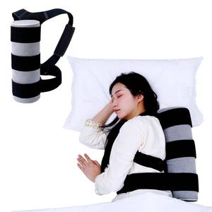 lot 5804 image: Side Sleep Trainer for Positional Sleep Apnea - Anti Snoring Device to Prevent Back Sleeping, Sleep Positioner for Snore Relief & Better Breathing  Lightweight, Comfortable & Effective, Long Foam