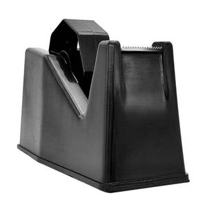 lot 6263 image: Tape Dispenser, Heat Press Tape Dispenser, Desk Heat Tape Dispenser 6.3 x 2.5 x 3.4 Inch, Holder Fits 1 and 3 Core (Black)