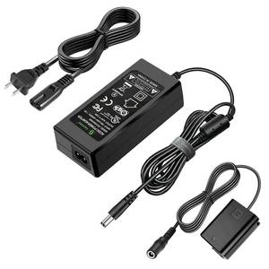 lot 6291 image: Gonine NP-FW50 Dummy Battery for Sony ZV-E10, AC-PW20 Continuous Power Supply AC Adapter Kit, for Sony Alpha ZVE10 A6000 A6100 A6300 A6400 A6500 A7 A7II A7S A7SII RX10 II IV Cameras.