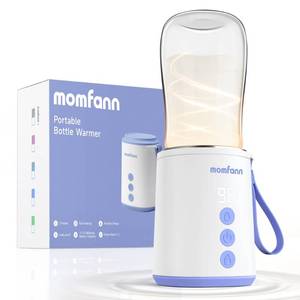 lot 6300 image: Portable Bottle Warmer Travel Baby Bottle Warmer for Breastmilk On The Go Travel Bottle Warmer Leak-Proof 2 Modes Fast Heating Three 3800mAH Battery Capacity to Meet Your All-Day Needs