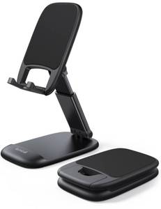 lot 6319 image: Lamicall Cell Phone Stand for Desk - Height Adjustable Foldable Mobile Phone Holder, Portable Stand for iPhone 17 16 15 14 13 12 11 Pro Max Plus Air, Galaxy S25, Office Gift Mothers Day Accessories