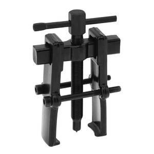 lot 6326 image: MUQIDA 4 2-Jaw Gear Puller, Adjustable Two Jaw Gear Bearing Pulley Puller Flywheel Removal Tool, 2 Claws Pullers Carbon Steel Separate Lifting Device for Auto Mechanic Maintenance (Black)