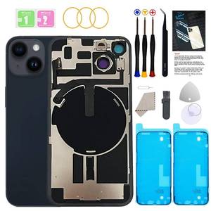 lot 6332 image: GUPFIX Back Glass Replacement for iPhone 14Plus with Repir Tools, Big Hole Rear Back Cover Glass Replacement All Carriers with Pre-Installed Adhesive and Repairing Tool Kits