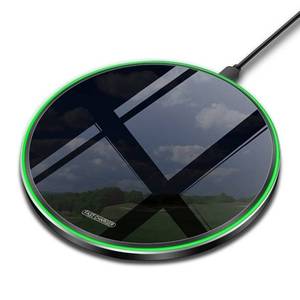 lot 6361 image: Fast Wireless Charger,20W Max Wireless Charging Pad Compatible with iPhone 1717 ProPro Max1615141312,AirPodsFDGAO Induction Charge Mat for Samsung Galaxy S25S24S23S20PixelG8