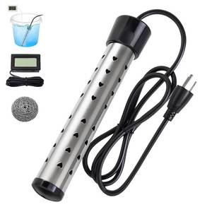 lot 6368 image: Immersion Water Heater,Anti-scalding Bucket Heater with Stainless Steel Guard Heat 5 Gallons of Water in Minutes,Electric Pool Water Heater for Above Ground Pool Bathtub,Camping
