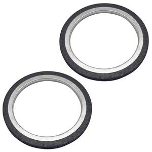 lot 6369 image: YGQ 2 Pcs 31585 Exhaust Pipe Flange Gasket Compatible with Toyota Camry Tacoma Avalon Nissan Titan Armada