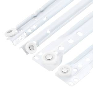 lot 6386 image: uxcell 2 Pair Drawer Slides, 18 Inch Drawer Slide Heavy Duty Side Bottom Mount Drawer Glides Replacement for Cabinet Dresser Drawers