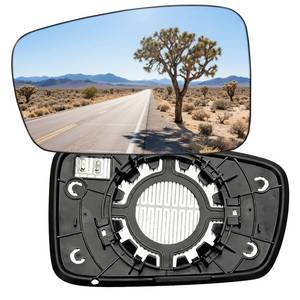 lot 10074 image: Driver Side Mirror Replacement for Hyundai Sonata 2011 2012 2013 2014 - Left Side Mirror Glass, Rear View Mirrors Glass with Power Heated for Hyundai Sonata 2011-2014