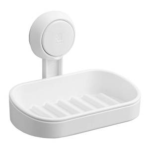 lot 10075 image: TAILI Soap Holder Soap Dish for Shower, Suction Cup Soap Holder for Shower Wall, Bathroom Accessories, Removable Strong Hold Soap Saver, Drill Free, White