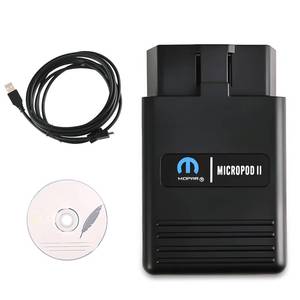 lot 10119 image: MicroPOD II V17.04.27 Professional Diagnostic & Programming Scanner Tool for Chrysler Dodge Jeep Fiat Up to 2016 with DRBIII, Multi-Language & Offline OBD2 Support