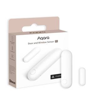 lot 10144 image: Aqara Door and Window Sensor P2, Matter Over Thread, Requires Thread Border Router, Contact Sensor with Remote Alarm and Local Automation, Supports Apple Home, Google Home, Alexa