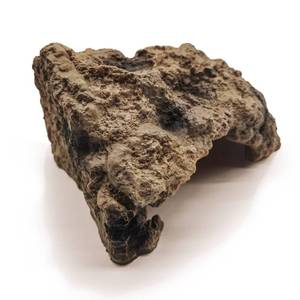 lot 10163 image: LUCOSIU Reptile Simulation Rock Cave Hideouts Terrarium Habitat D�cor Bearded Dragon Hideout for Turtles Lizards Snakes Crab (Large)