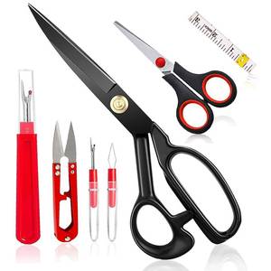 lot 10166 image: Fabric Scissors Tailor Sewing Shears, 9-Inch Heavy Duty Scissors for Cutting Fabric Cutting Leather for Home Office Tailors, Sewers and Craftsmen