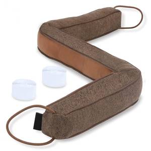 lot 11705 image: KAKICLAY 36 Inch Draft Stopper for Bottom of Doors and Windows, Heavy Duty Sound Proof Door Draft Guard Gap Snake, Weighted Under Door NoiseCold AirWind Blocker, 2.2Lbs