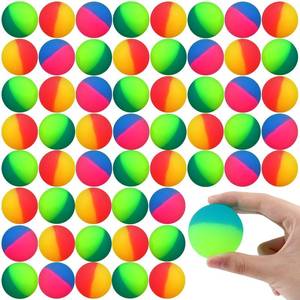 lot 12347 image: Jenaai 50 Pcs 45 mm1.77 Inch Bouncy Balls for Kids, Large Rubber High Bouncing Balls in Bright Assorted Multi Colors Bulk for Birthday Party Favors Easter Classroom Carnival Prizes Gift
