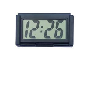 lot 12365 image: Shudyear Small Digital Clock�� with Jumbo LCD Time & Day Display��Mini Automotive Small Digital Clock Battery Operated for Desktop Nightstand Pocket Car Truck Dashboard & Air Vent (1, Black)
