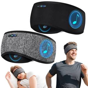 lot 12369 image: 2 Pack Sleep Headphones Bluetooth 6.0 Headband, 20Hr Headband Headphones with HD Stereo Speakers, Sports Wireless Earphones for Side Sleepers Workout Yoga Travel Meditation, Gifts for Women Men
