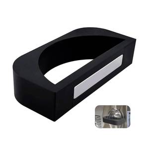 lot 12379 image: 1 pc Black Upgrade Powerful Magnetic Ice Scoop Holder, Adjustable Multi-Angle, Compatible with Ge Opal Nugget Ice Maker 1.0 & 2.0, Fit for Use on Any Metal Surface, Scoop and Ice Maker Not Included (Used)