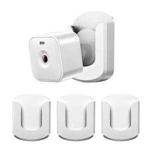 lot 12384 image: 3 Pack Adhesive Wall Mount Bracket for Blink Outdoor 4 Mini Mini 2  Indoor Camera, No Drill No Screws, Easy to Install Blink Camera Mount for Home Security
