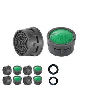 lot 12396 image: JQK Faucet Areator, 4.75 GPM Insert Aerators 10 Pack Replacement Parts Only Work for Bathroom Sink Faucets, FAG-P10