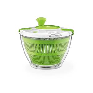 lot 14277 image: Cuisinart Large Spin Stop Salad Spinner- Wash, Spin & Dry Salad Greens, Fruits & Vegetables, 5qt, CTG-00-SAS1