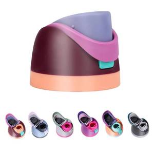 lot 18237 image: Replacement Lid for Owala, One Button Top Replacement, Leakproof BPA-Free Sports Water Bottle Cap Replacement Compatible with Owala 24oz 32oz 40oz 16oz (Purple Cherry)