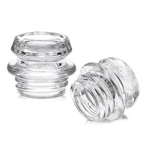 lot 18240 image: JUXYES 6 Pack Coffee Percolator Glass Top Replacement Part - Fits 2.7-3cm Opening, Clear Replacement Glass Knob for Coffee Pot, Transparent Topper for Coffee Filter Percolator