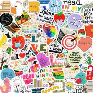 lot 18250 image: 300PCS Holographic Book Stickers for Kindle Kids Teens Adults, Glitter Waterproof Bookish Sticker Pack Reading Vinyl Decals for Booktok Laptop Ebook Readers Water Bottles Journal Scrapbook