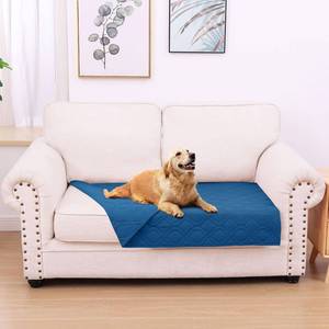 lot 20295 image: hyha Waterproof Dog Bed Blanket, Soft Pet Blankets, Waterproof Couch Cover for Dogs, Reversible Sofa Covers Washable for Furniture (30x53 Inch, Navy BlueNavy Blue)