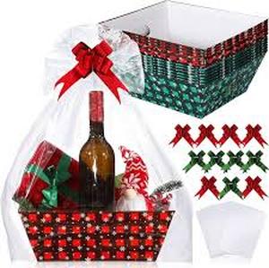 lot 1286 image: Holiday box baskets