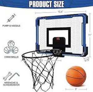 lot 1320 image: Basketball sports set hoop