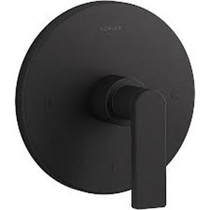 lot 19573 image: Kohler Black Bathroom Shower Valve