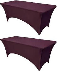 lot 20280 image: Elastic Table Cover (2pcs)