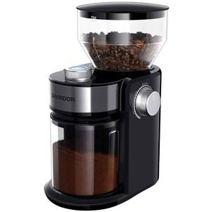 lot 912 image: SHARDOR Electric Burr Coffee Grinder 2.0, Adjustable Burr Mill with 16 Precise Grind Setting for 2-14 Cup, Black - Retail $40