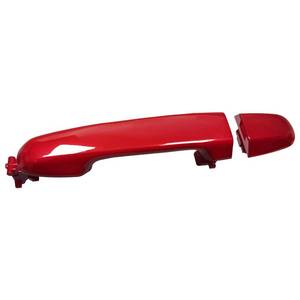 lot 962 image: Lcyolada Exterior Door Handle Compatible with Toyota Camry 2012-2017, for Rear Left Driver or Right Passenger Side Door, Red Painted - Retail $14