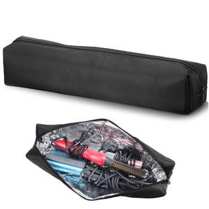 lot 20309 image: Hot Hair Tools Organizer Portable Travel Heat Resistant Storage Case Pouch Travel Bag Hair Styling Tools Cover for Women Curling Irons Flat Irons Hairs Straightener Styling Tool - Retail $8