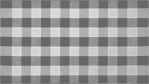 lot 20401 image: SEEKSEE Buffalo Plaid Outdoor Rug 3 x 5 Gray and White Front Door Mat, Layering Rug for Porch, Washable Doormat, Front Porch Rug for Outdoor Entrance Entryway Patio Porch Decor - Retail $30