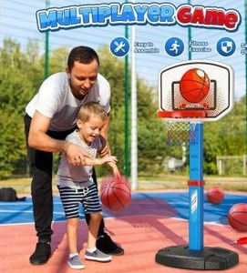 lot 12002 image: Toddler Basketball Hoop Set